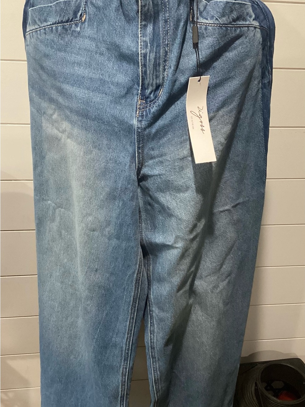 Vigoss Light Blue Women's Wide Leg Jeans